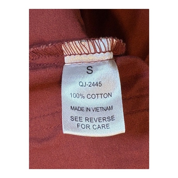 Zenana Outfitters Hooded Utility Vest Drawstring Pockets Zip Women Size Small - Picture 10 of 11